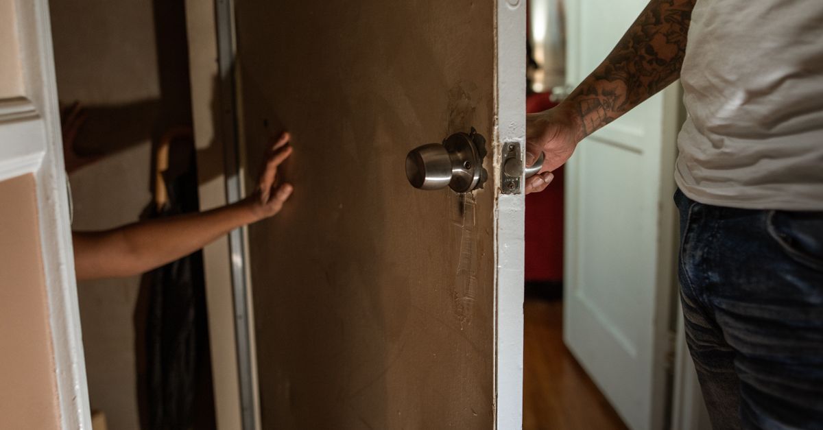 locksmith hands door — San Juan Capistrano